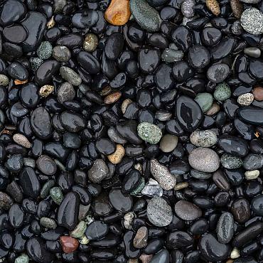 Beach Pebbles Black 8-16